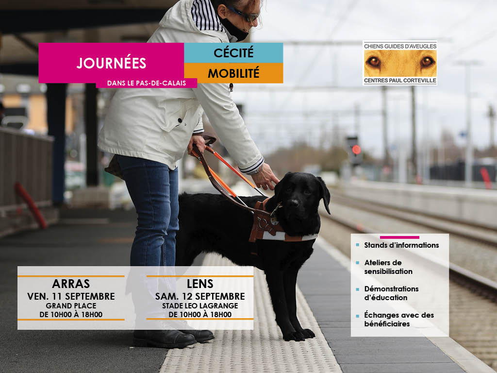 journées cécité et mobilité Lens et Arras